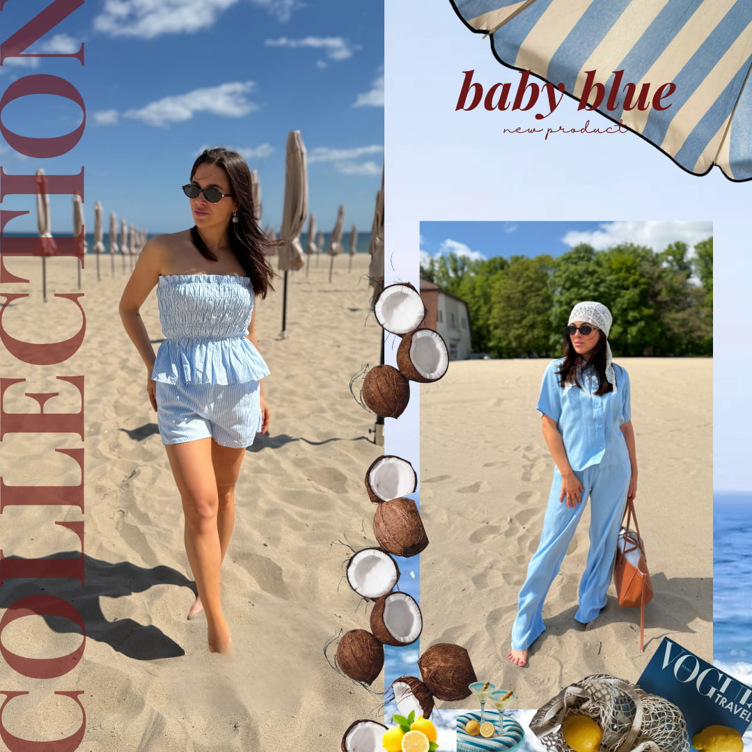 Baby blue inspiracja